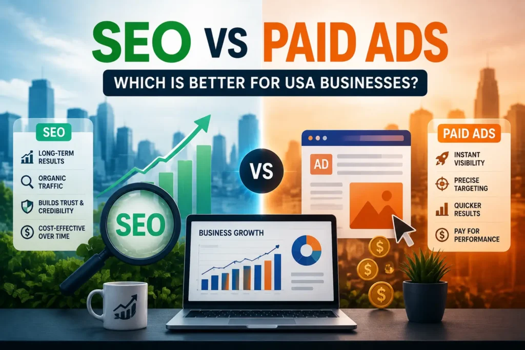 SEO vs Paid Ads: Which Is Better for USA Businesses?